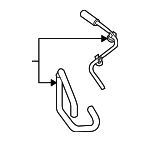 1793982Z20 - Cooling System: Reservoir Hose for Suzuki Image