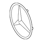 1928171900 - Accessories: Grille Emblem for Mercedes-Benz Image
