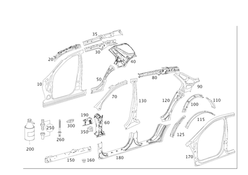 Side Panels for 2011 Mercedes-Benz ML450 #0