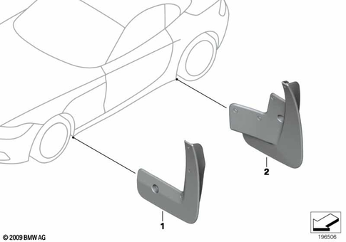 Exterior Trim Components for 2014 BMW Z4 35i #5