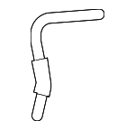 162640P020 - Cooling System: Outlet Hose for Lexus: ES350, RX350, RX350L, RX450h, RX450hL Image