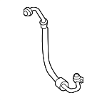 LR128634 - HVAC: Front Suction Hose for Land-Rover Image