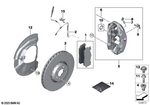 34112284902 - : Brake Disc, Ventilated, Right for BMW Image