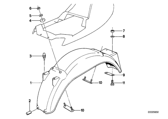 46511233814 - : Hose for BMW-Motorrad Image