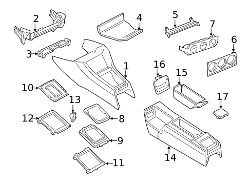 Center for 1993 Audi 90 #0
