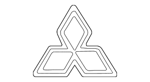 7415A191 - Accessories: Emblem for Mitsubishi: Galant Image