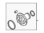 7L121014D - Belts &amp; Cooling: Engine Water Pump for Audi Image