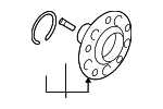 527102E500 - Brakes: Hub Assembly for Hyundai: Tucson Image
