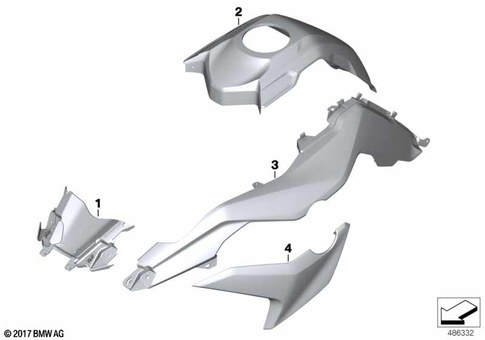 Painted Parts for 2018 BMW-Motorrad F 850 GS #0