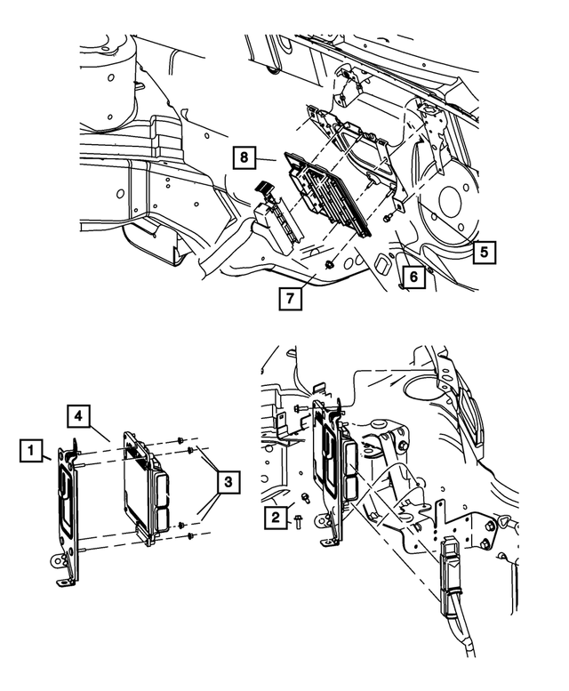 6505900AA - Parking Brake: Tapping Hex Flange Head Screw for Mopar Image