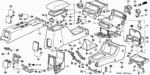 90137SH3000 - Interior/Bumper: SCREW, TAPPING (4X16) for Honda Image