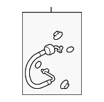 977633N800 - HVAC: Suction Hose for Hyundai: Equus, Genesis Image