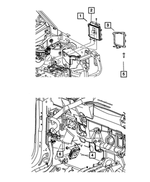 R5150523AA - Electrical: Powertrain Control Module, Remanufactured for Chrysler: Sebring | Dodge: Avenger, Caliber, Journey | Jeep: Compass, Patriot Image