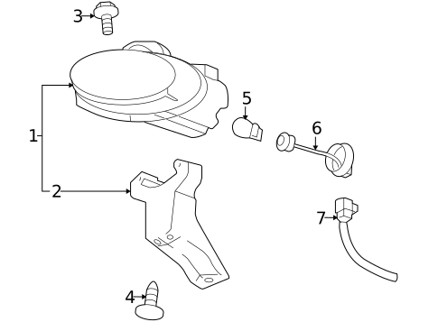 Fog Lamps for 2005 Pontiac Bonneville #0