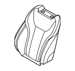 52107472514 - Body: Seat Back Cover for BMW Image