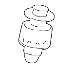 97035890200 - Electrical: Compressor Mount Kit for Porsche: Panamera Image