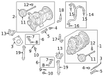 6M145635 - Engine: Vacuum Unit Spring for Audi Image
