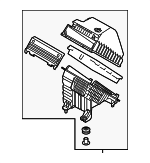 28110D3300 - : Air Cleaner Assembly for Kia: Sportage Image