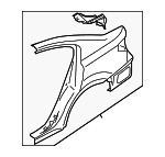 51439AJ09A9P - Body: Quarter Panel for Subaru: Legacy Image