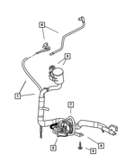 4861060AE - Emission Systems: Leak Detection Pump Harness for Mopar Image