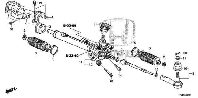 P.S. Gear Box for 2011 Honda Odyssey #0