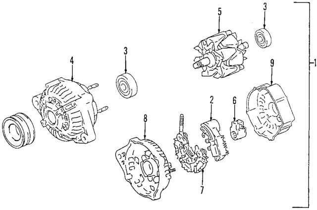 2703950280 - : Rear Cover for Lexus Image