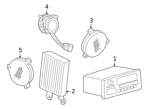 Sound System for 2003 Dodge Durango #0