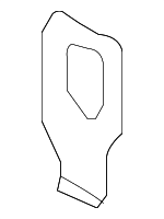 51635XA01A9P - Body: Front Plate for Subaru Image