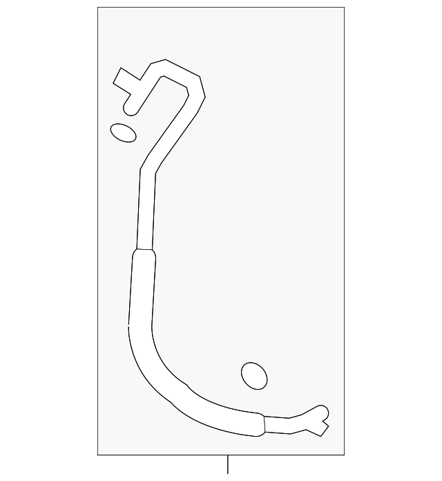 Pressure Hose - Nissan (92490-1JA0A)