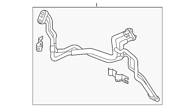 Return Line Assembly - Nissan (92450-1JA0A)
