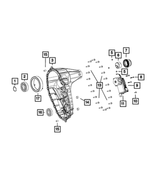 68161328AA - BW 44-46; Transfer Case: Output Shaft Bearing for Mopar Image