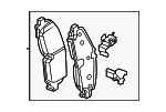 85696082 - Brakes: Brake Pads for GM Image