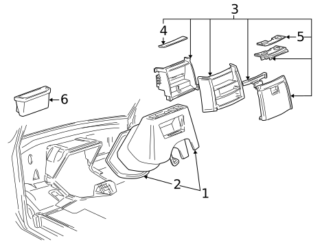 Cover & Components for 1993 Ford E-350 Econoline #0