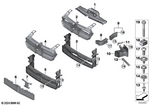 51745A54138 - : Cover For Air Duct for BMW Image