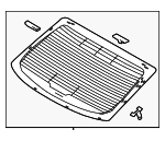 87110AB010 - : Back Glass for Hyundai Image