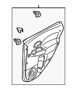 829001FE0B - : Door Trim Panel for Nissan: Cube Image