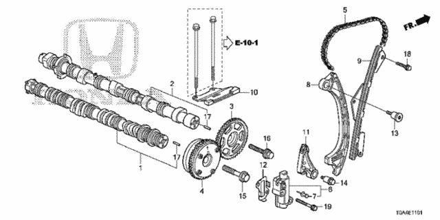 Camshaft - Cam Chain ('15-) for 2016 Honda CR-V #0