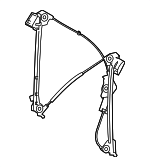 99754207602 - : Window Regulator for Porsche Image