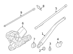 7119904115 - Body: Wiper Arm Washer for BMW Image