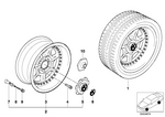 36131182309 - : Hub Cap for BMW Image