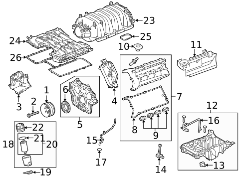 Engine for 2013 Land Rover Range Rover Sport #1