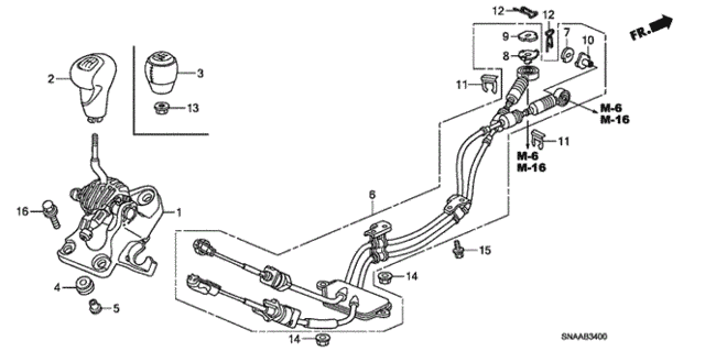 Shift Lever for 2009 Honda Civic #0