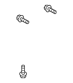 957011002008 - Body: Inner Rail Bolt for Honda: Clarity, Odyssey Image