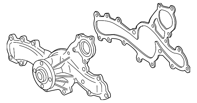 16100-09442 - Water Pump Assembly 2007-2018 Lexus | Lexus