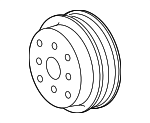 Engine Water Pump Pulley