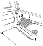 F4TZ9845440AAK - Body: Luggage Cover for Ford: Bronco Image