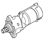 AJ83990 - Electrical: Starter for Jaguar Image