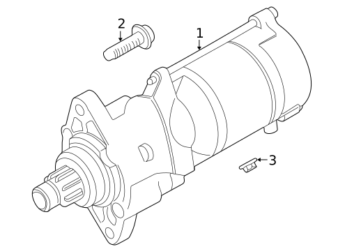 Starter for 2008 Jaguar S-Type #0