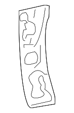 ZZCA7024X - Body: Inner Hinge Pillar for Mazda: Tribute Image