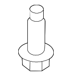 C2P22596 - Body: Rear Molding Bolt for Jaguar Image